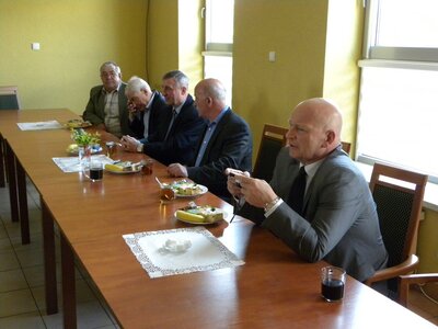 Nie zabrakło władz gminy. 